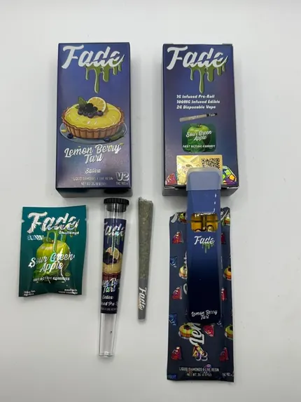 New Fade 2G + Pre Roll — disposable vape
