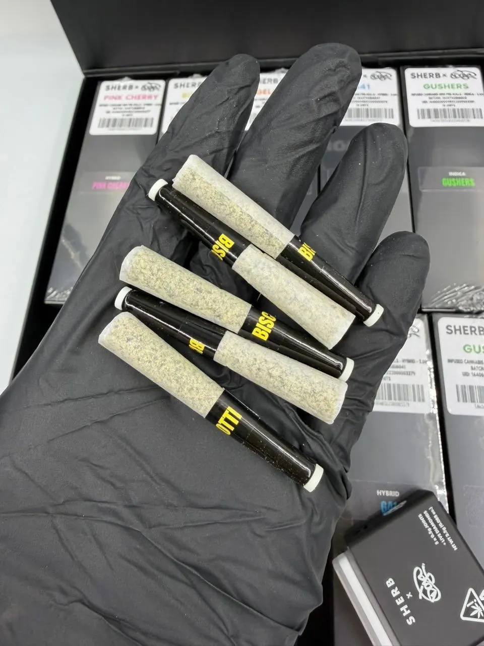 Sherb X Doja Live Rosin — THCa pre-roll, photo 1 of 2